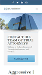 Mobile Screenshot of mrparkerlaw.com